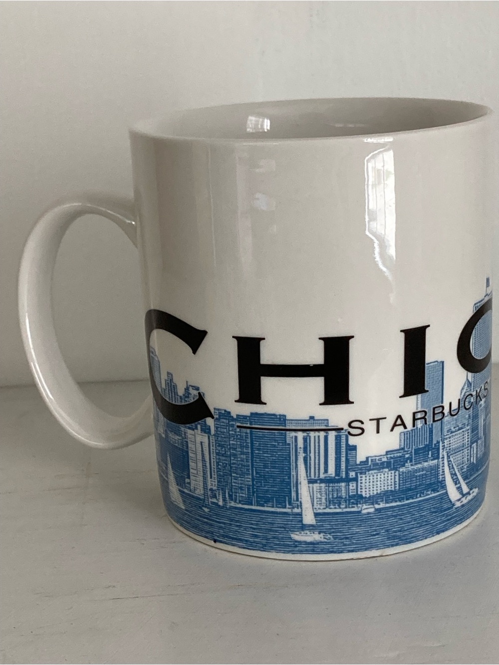 Starbucks | Skyline Series Chicago Blue and White City Mug